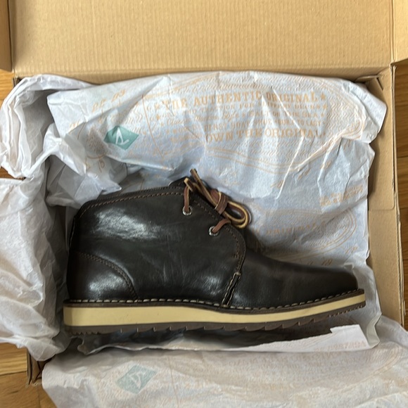 NWT sperry dockyard boot, men’s 8.5 - Picture 4 of 7